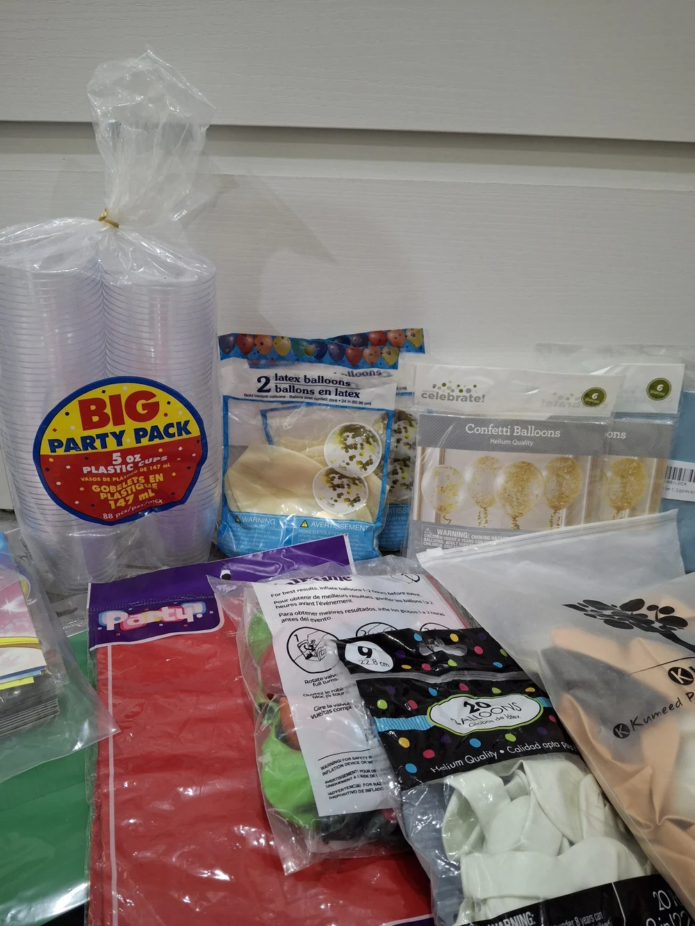 Assorted Party Supplies